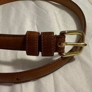 Vintage 90’s Coach Tan Leather Belt!